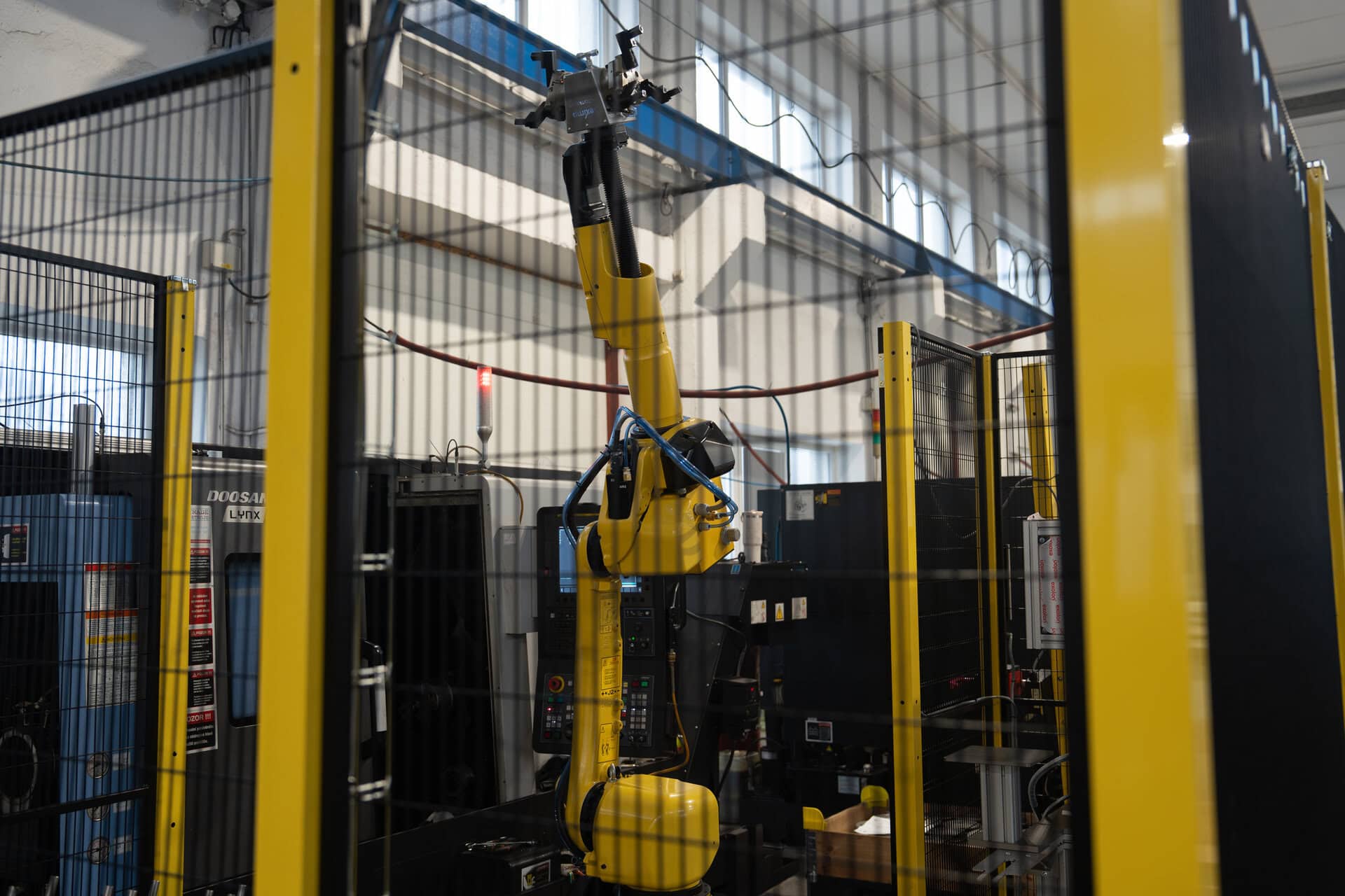 Robotické pracoviště Fanuc